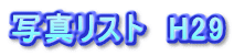 写真リスト　H29